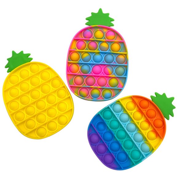 1 Piece of Pineapple Pop It Fidget Toy Assorted Color - Picture 4 of 6